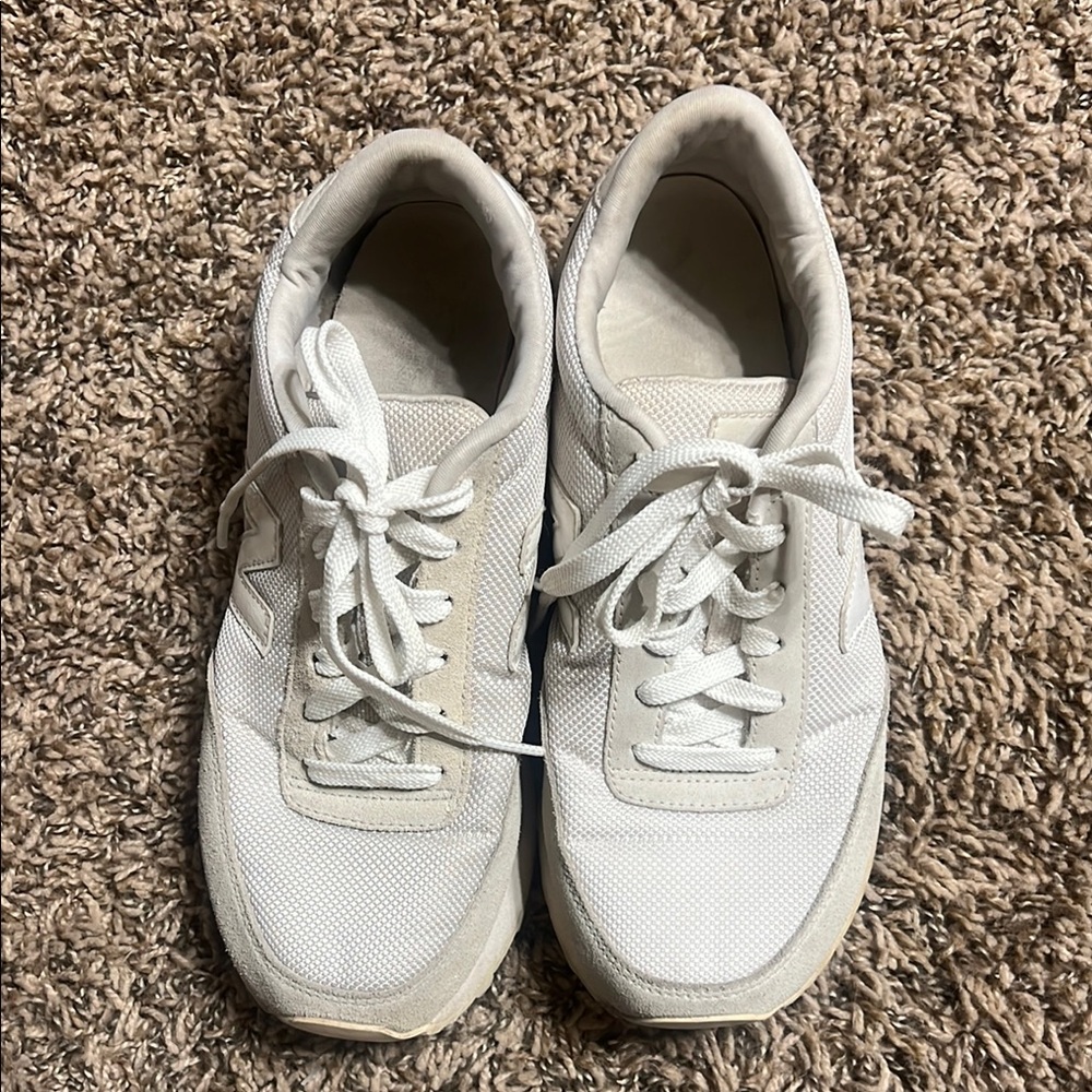 Women’s White New Balance Sneakers